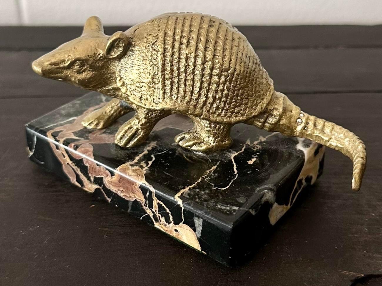 Bohémien Statua Armadillo Boho Vintage in vendita