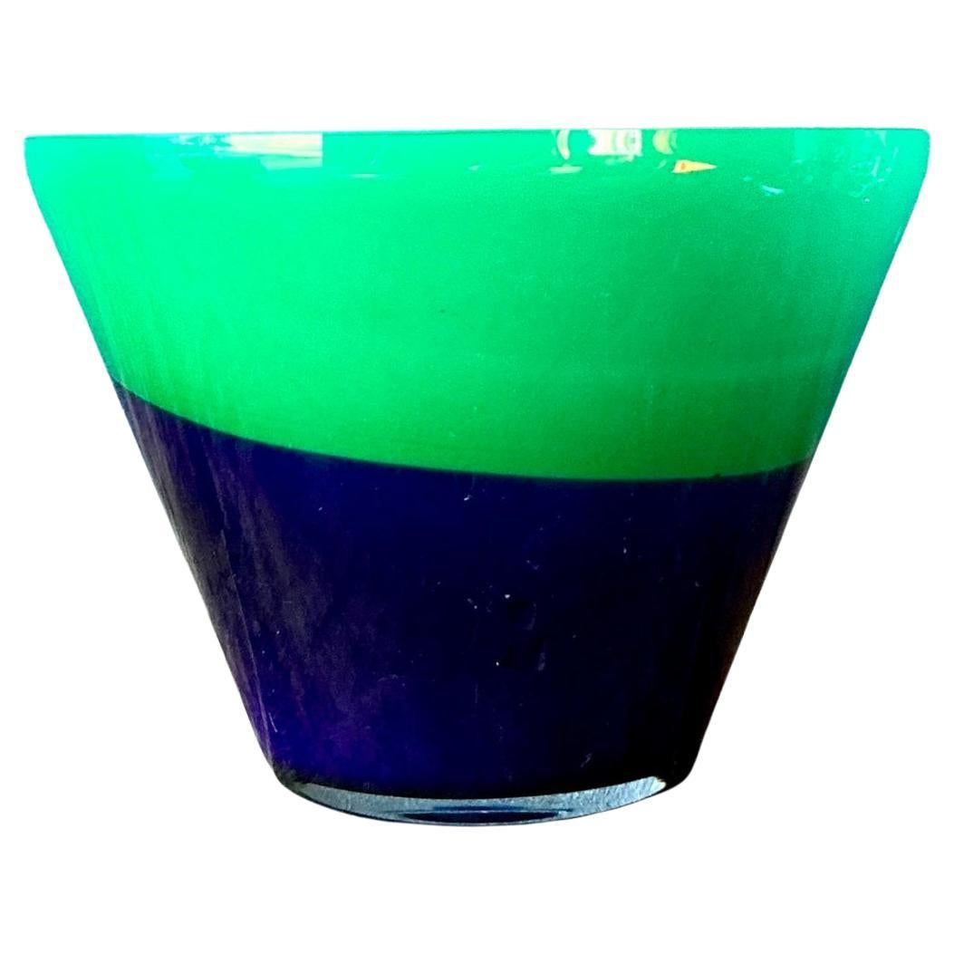 Bol en verre d
art Boho d
après Murano