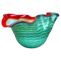 Cuenco Vintage Boho Art Glass