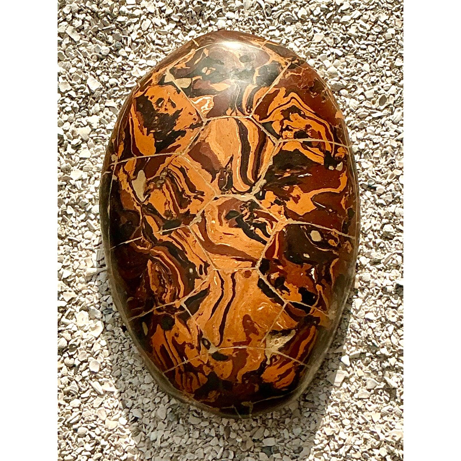 Scagliola Patterns Vintage Boho Artisanal Pigmented Plaster Scagliola Turtle Shell For ...