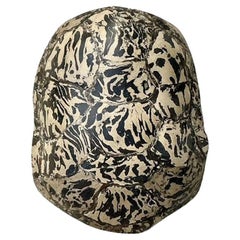 Guscio di tartaruga in gesso pigmentato artigianale vintage Boho