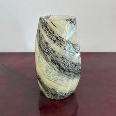 Vintage Boho Asymmetrical Glass Vase