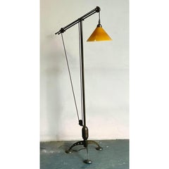 Vintage Boho Baker MRL 191 Counterbalance Floor Lamp