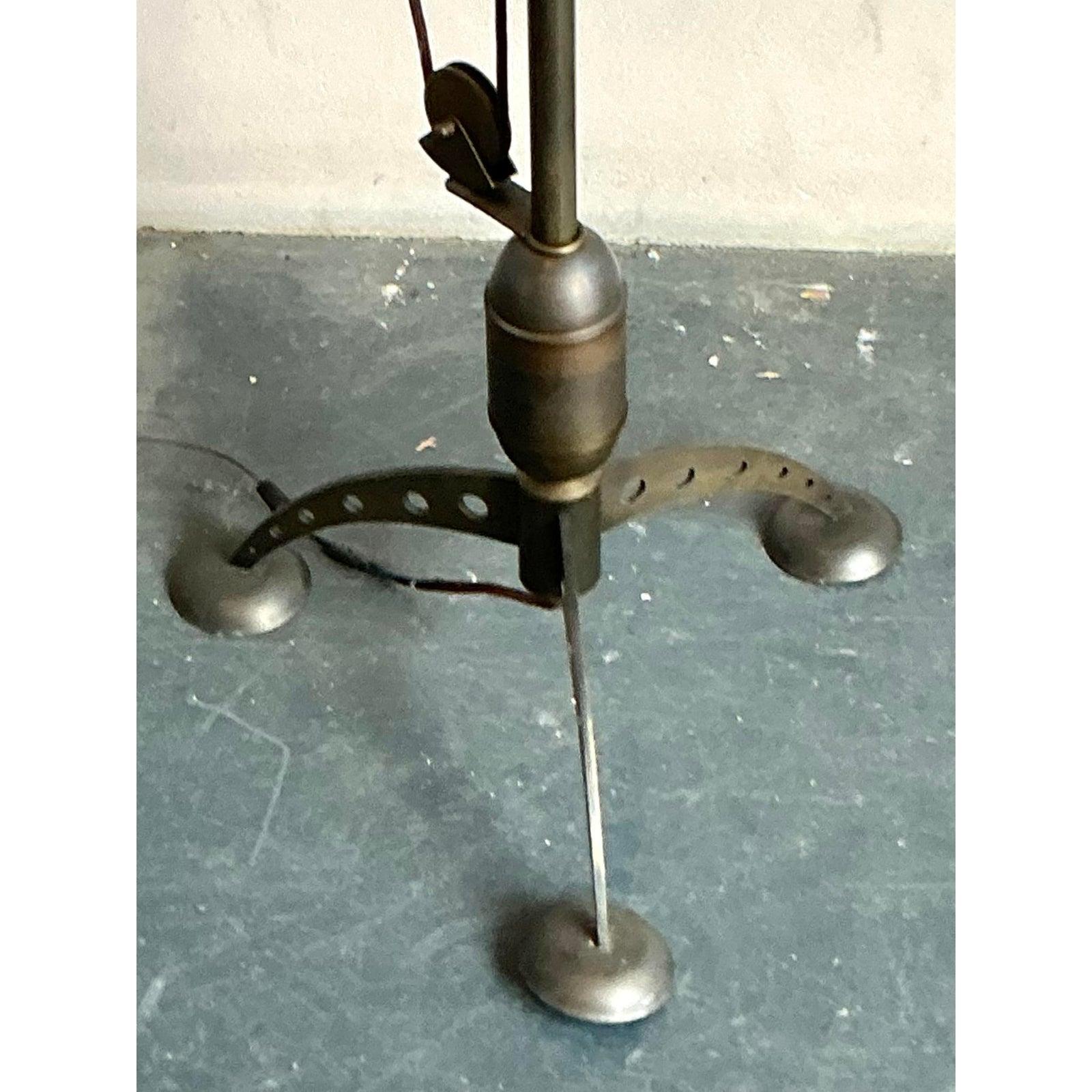 20th Century Vintage Boho Baker MRL 191 Counterbalance Floor Lamp For Sale