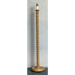 Vintage Boho Barley Twist Floor Lamp