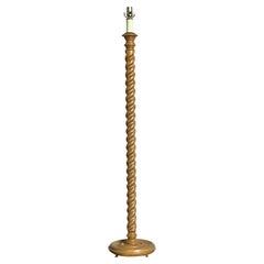 Vintage Boho Barley Twist Floor Lamp