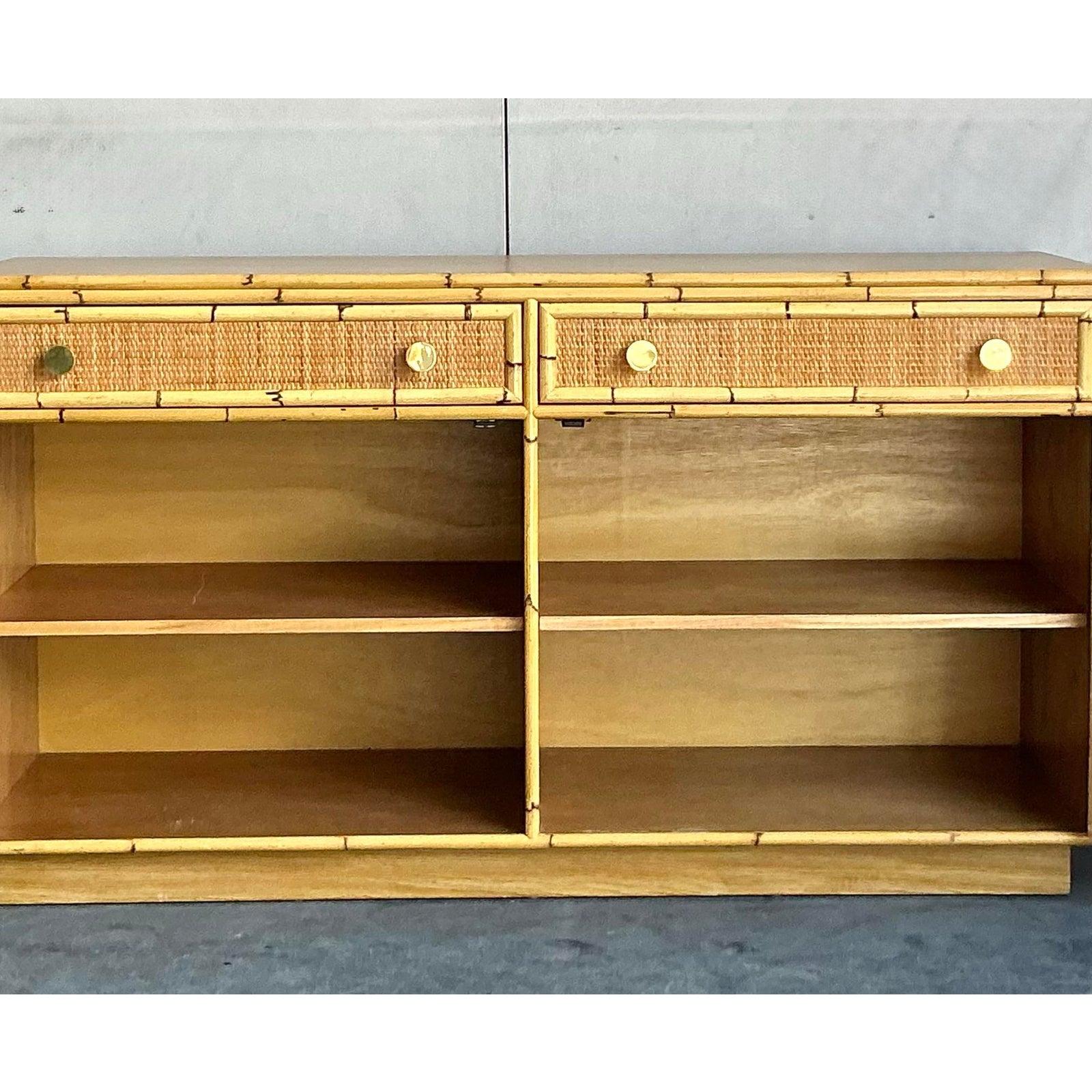 Chinoiseries Crédence Vintage By Bielecky Brothers en vente