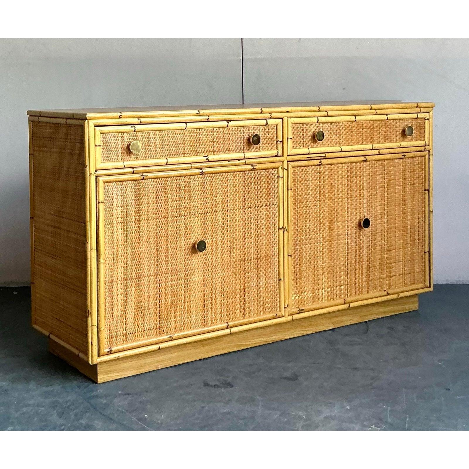 Laine Crédence Vintage By Bielecky Brothers en vente