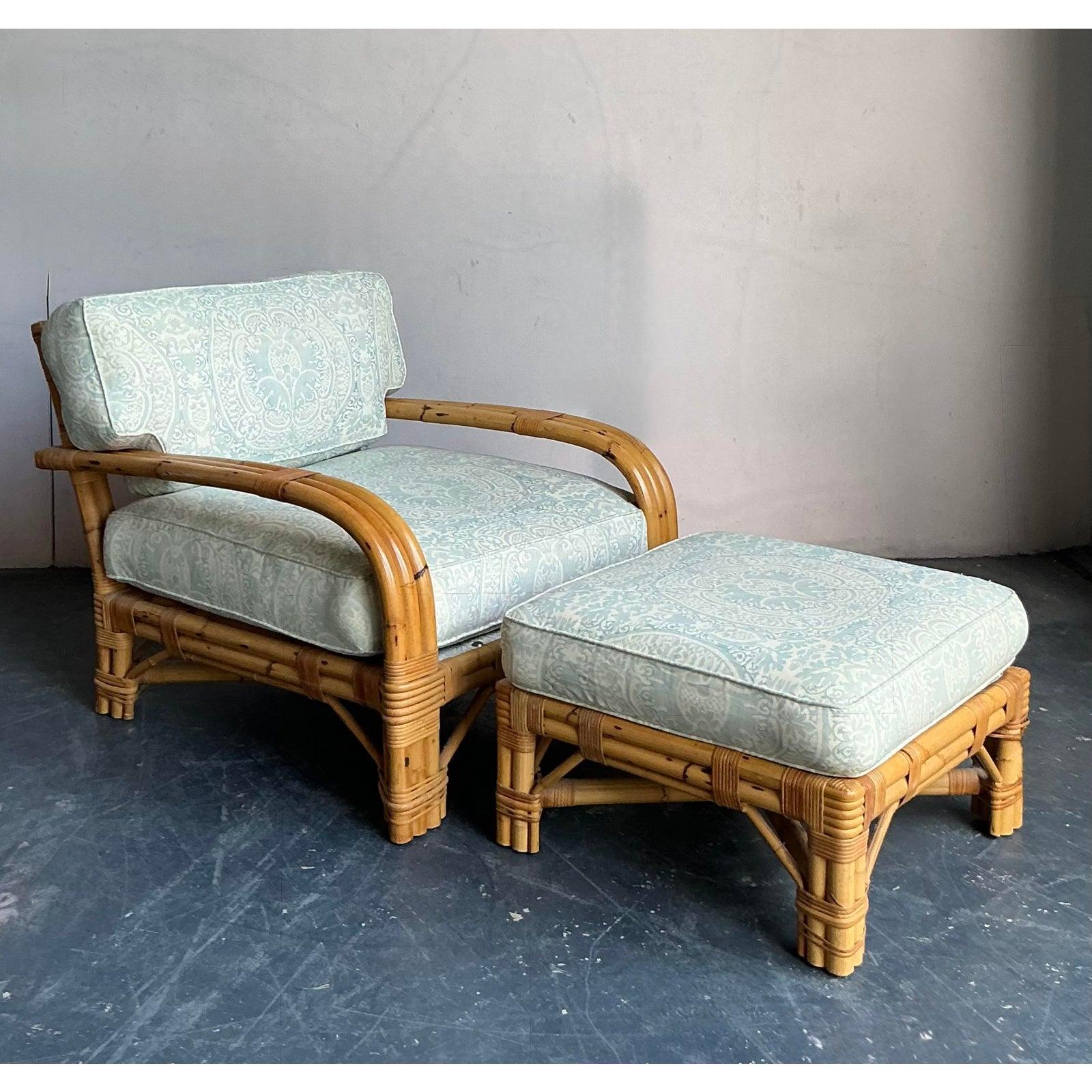 Chaises longues Vintage Bylecky Brothers avec Ottoman en vente 6