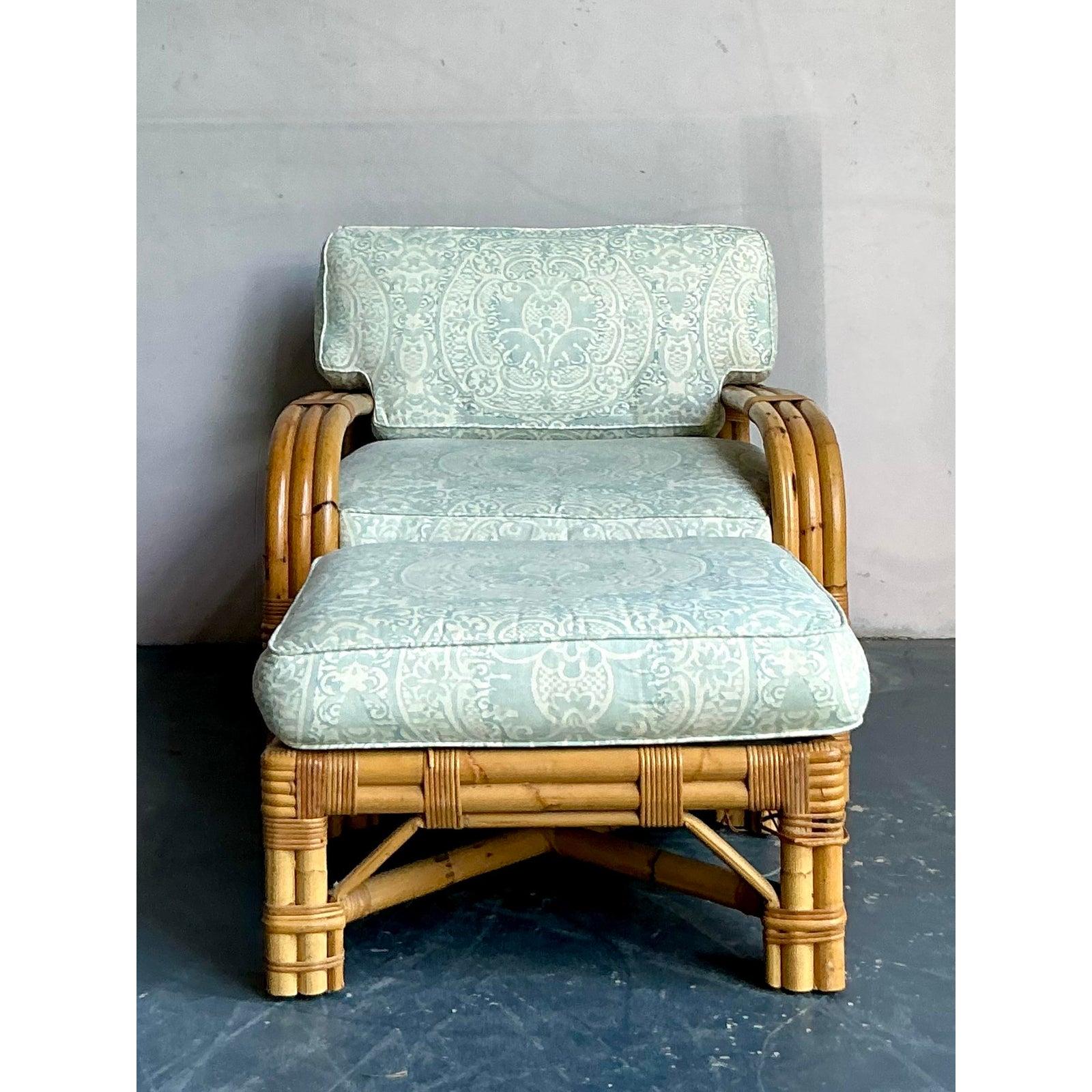 Chaises longues Vintage Bylecky Brothers avec Ottoman en vente 7