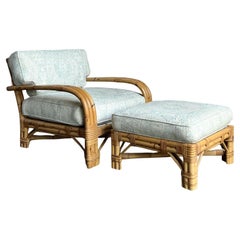 Chaises longues Vintage Bylecky Brothers avec Ottoman