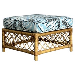Pouf e ottomane Hollywood Regency