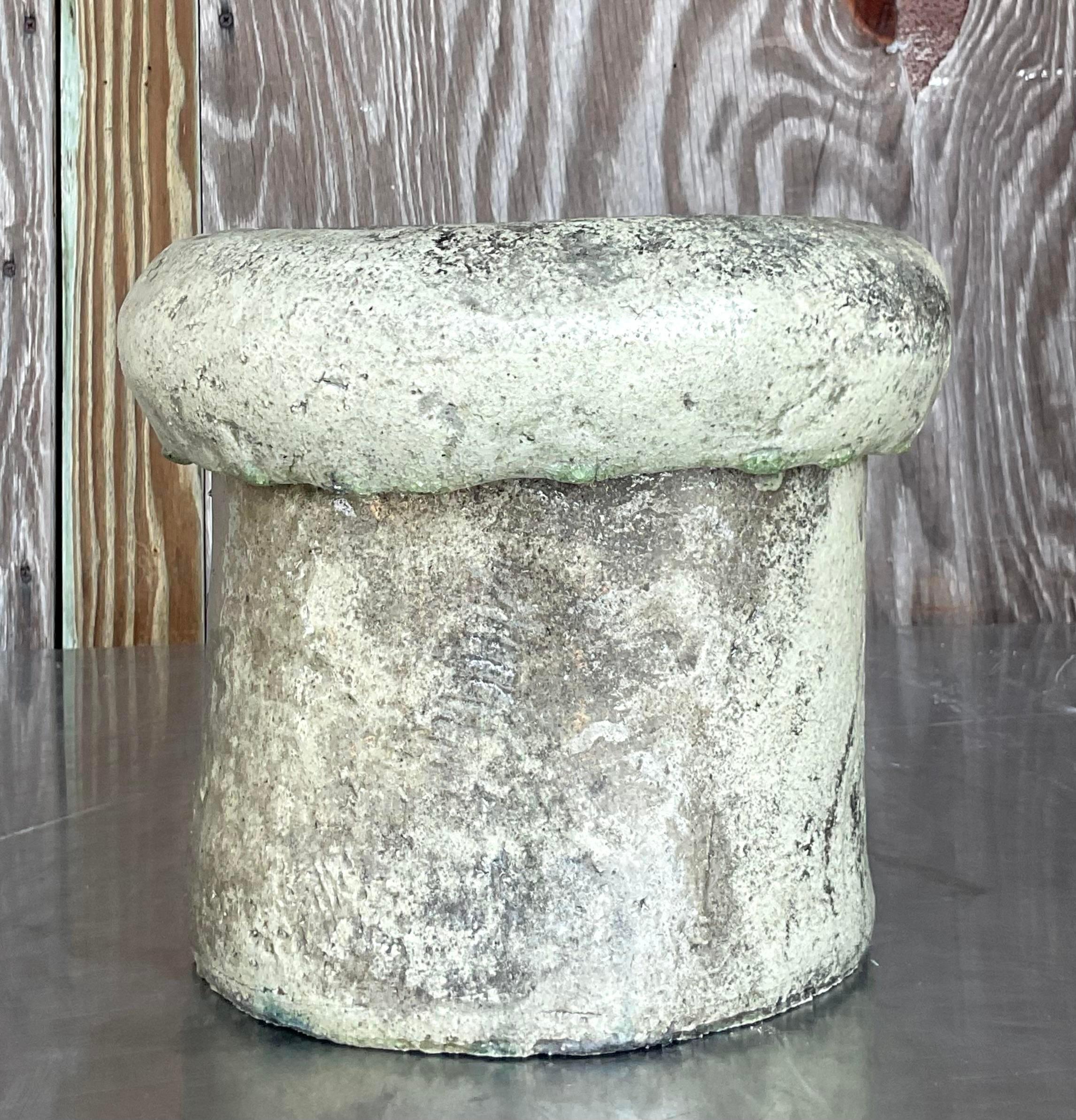 Terracotta Vaso con coperchio dello Studio Pottery Biomorfico Boho d'annata in vendita