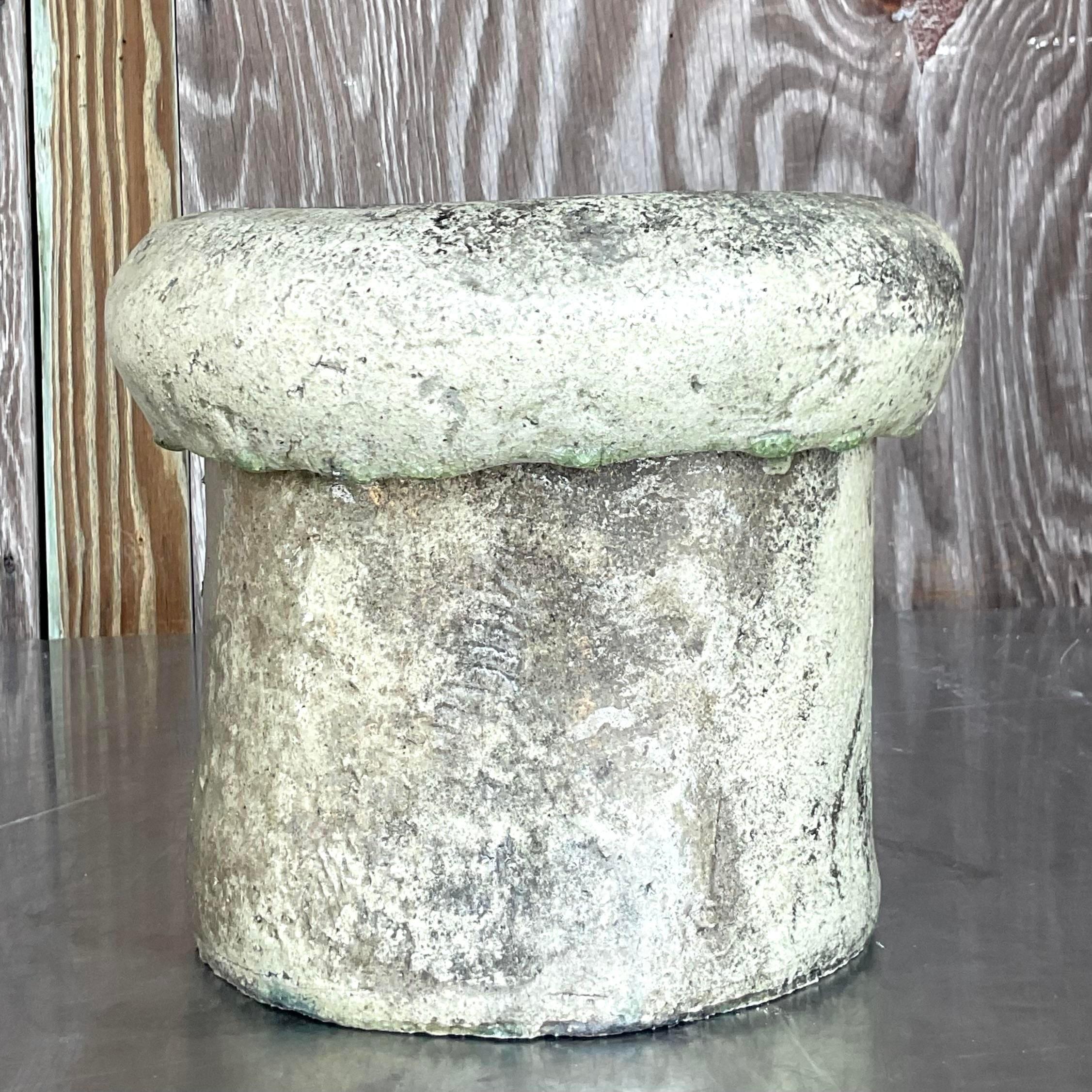 Vaso con coperchio dello Studio Pottery Biomorfico Boho d'annata in vendita 1