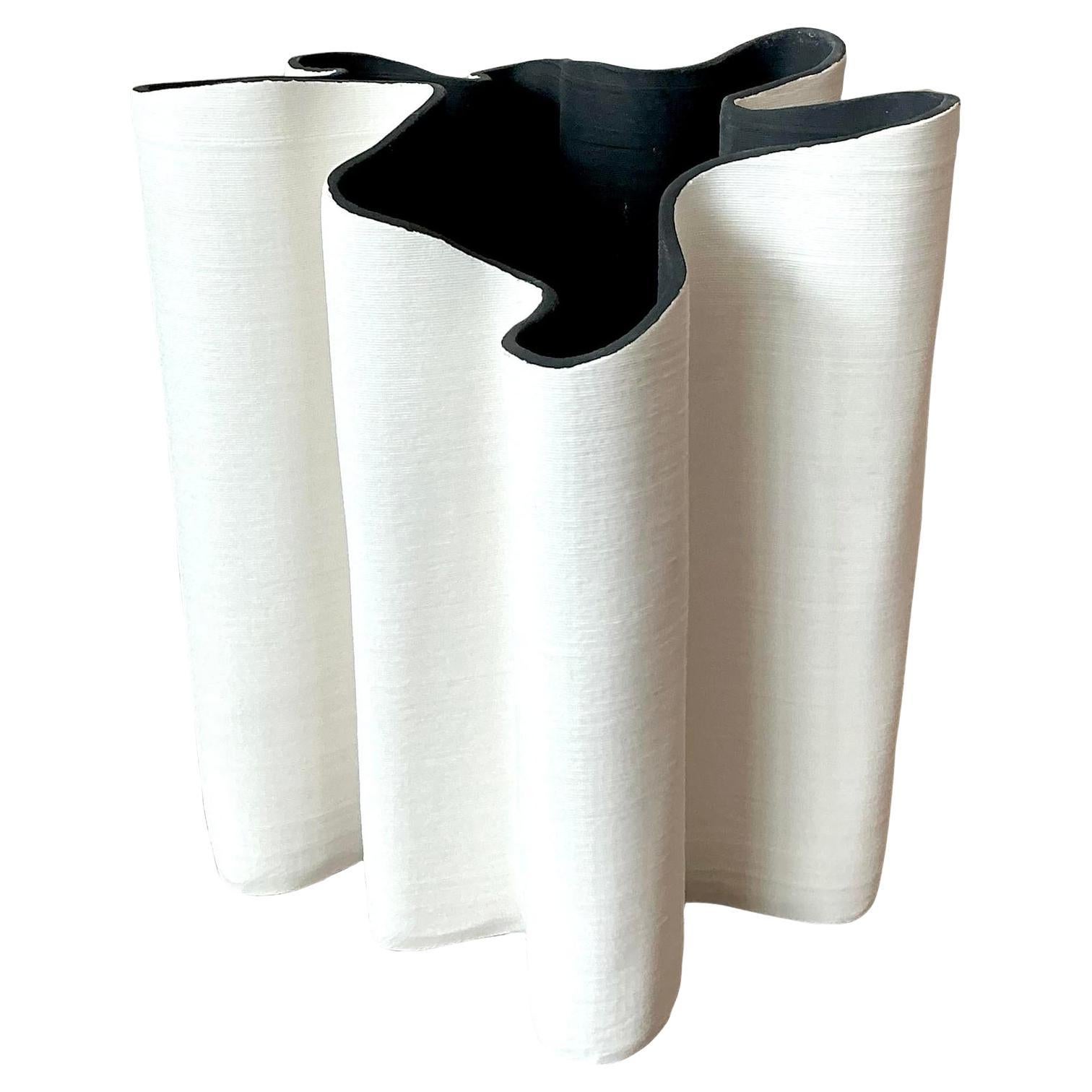 Vase Biomorphique Boho Vintage