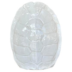 Jarrón de cerámica boho vintage con caparazón de tortuga