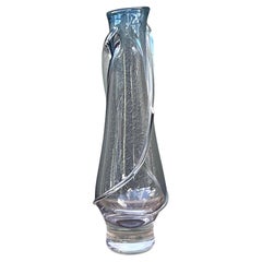 Vintage Boho Blown Glass Bud Vase