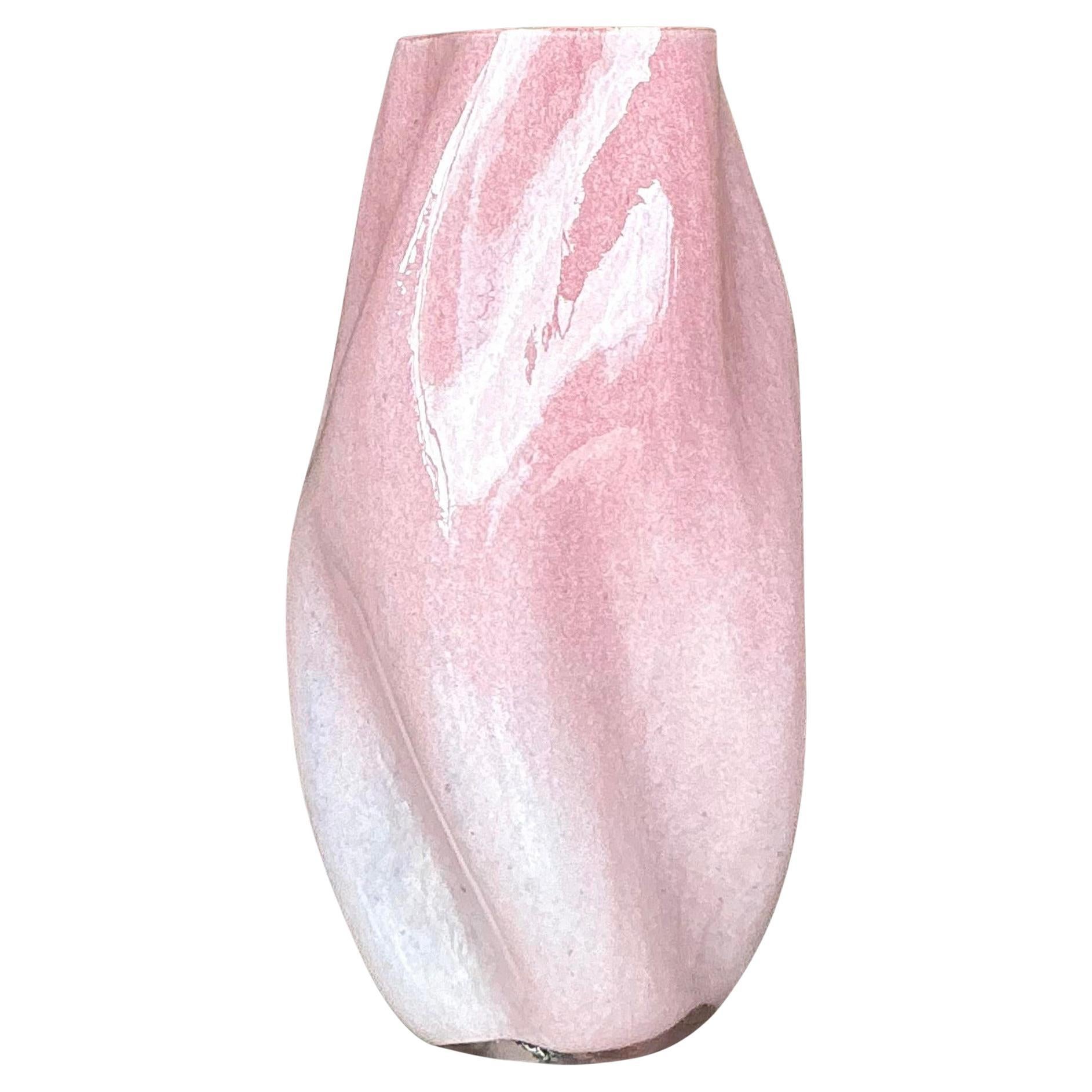 Vintage Boho Blown Glass Lamp