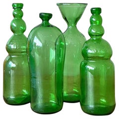 Vintage Boho Bottle Collection - Set of Four