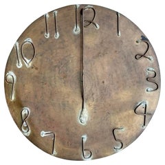 Horloge Vintage Boho Brass Artisan Face