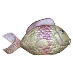 Vintage Boho Brass Fish After Sergio Bustamante