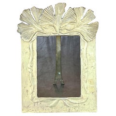 Vintage Boho Brass Ginko Frame