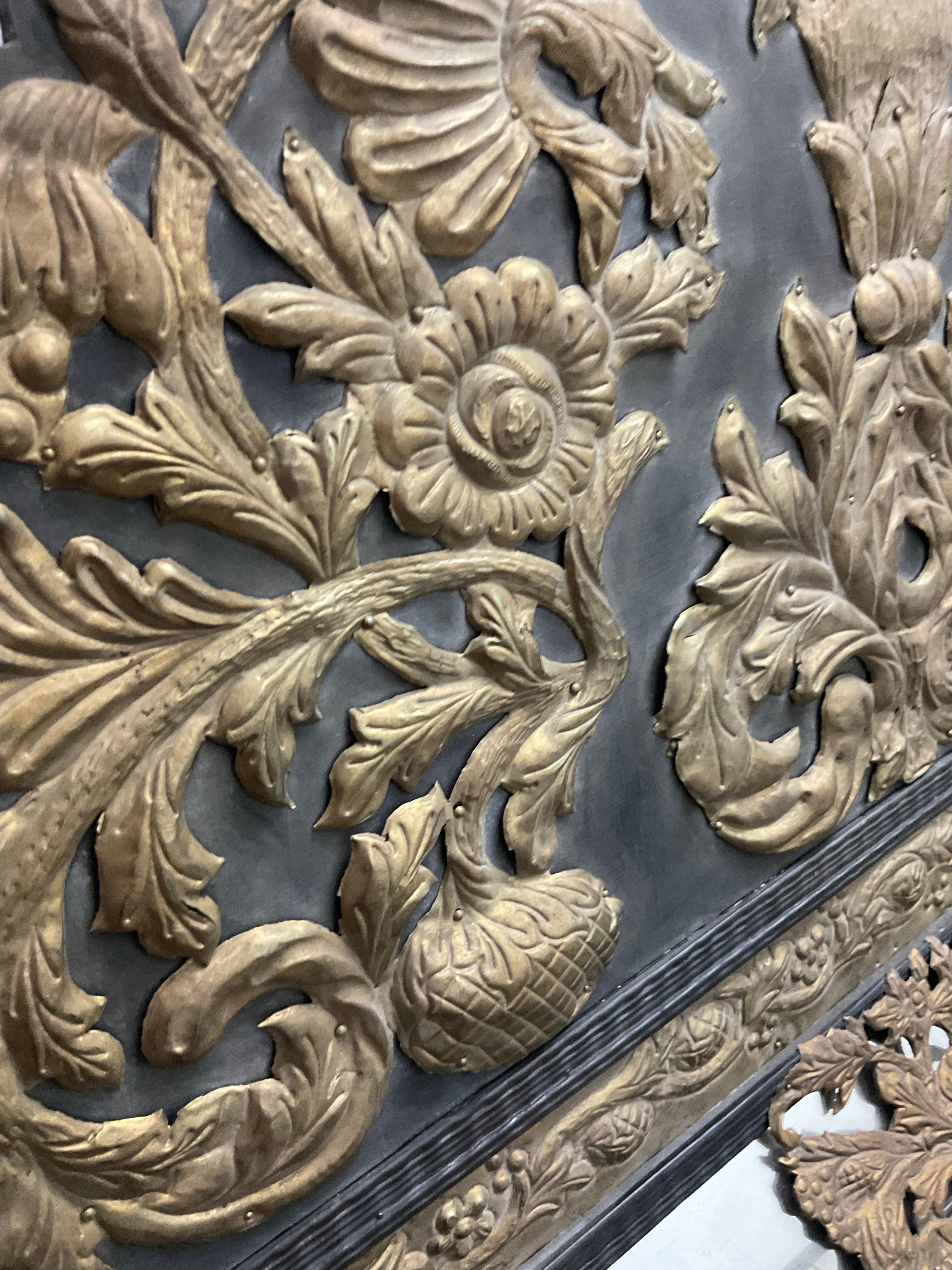 Add a touch of eclectic charm to your decor with the Vintage Boho Brass Punch Cutout Mirror. This American-style piece features intricate brass cutout detailing, blending bohemian flair with timeless elegance for a unique and captivating wall accent.