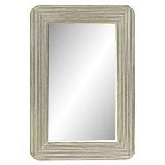 Vintage Boho Braxton Culler Pencil Reed Mirror