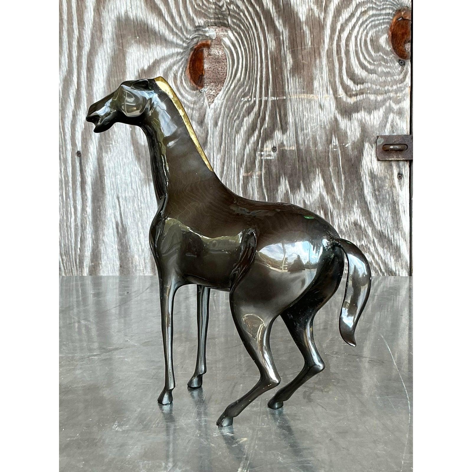 Américain Cheval Boho d'après Loet Vanderveen en vente