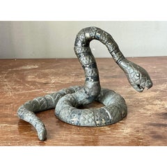 Vintage Boho Bronze Snake