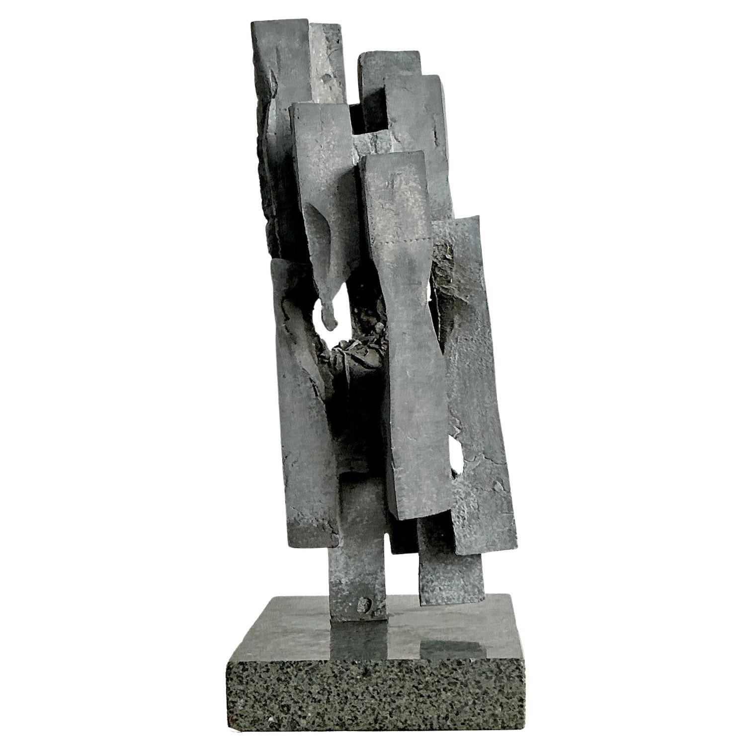 Vintage Boho Brutalist Modernist Sculpture