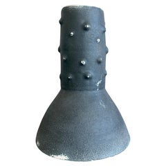 Jarrón Vintage Boho Brutalista Studio Pottery
