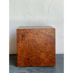 Vintage Boho Burl Wood Block