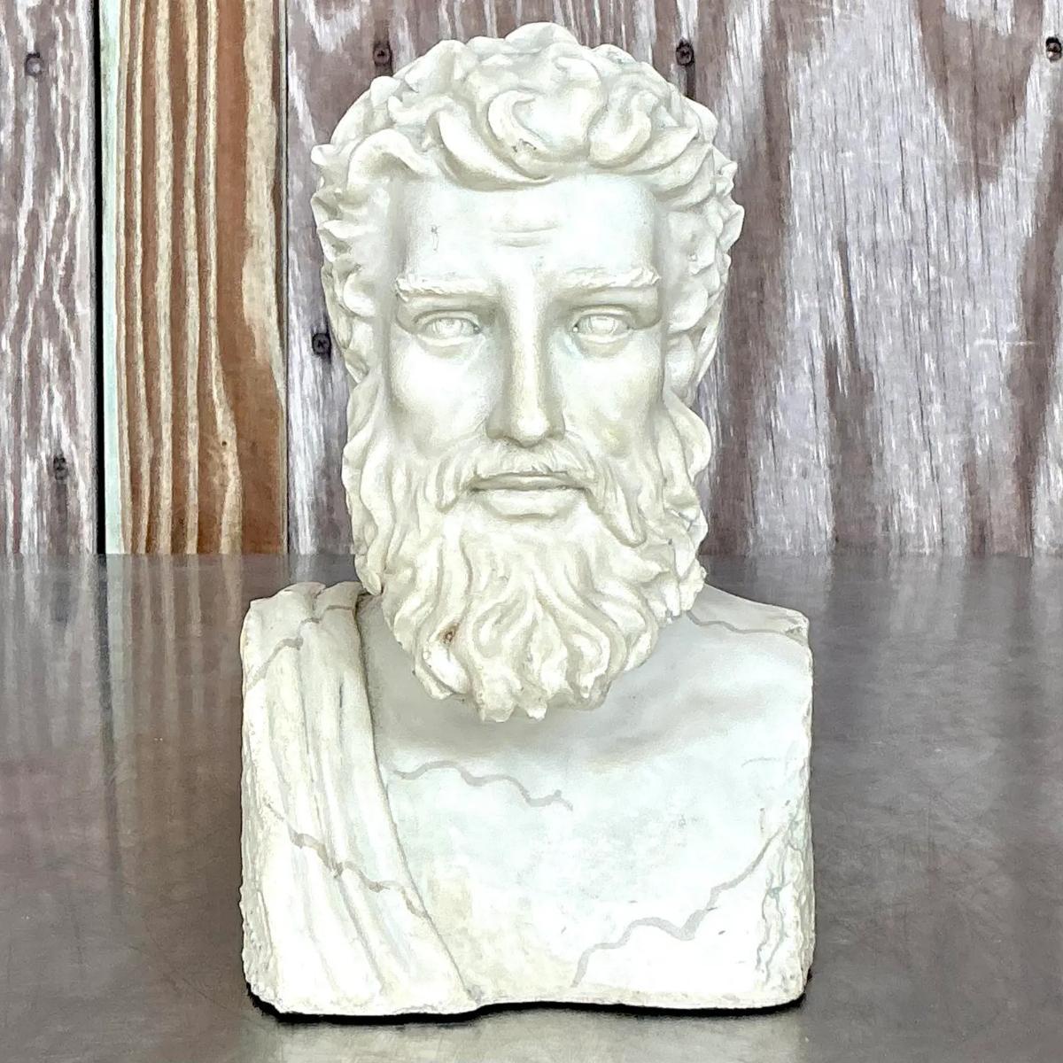 Bohémien Busto di uomo vintage in stile boho in vendita