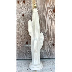 Vintage Boho Cactus Floor Lamp