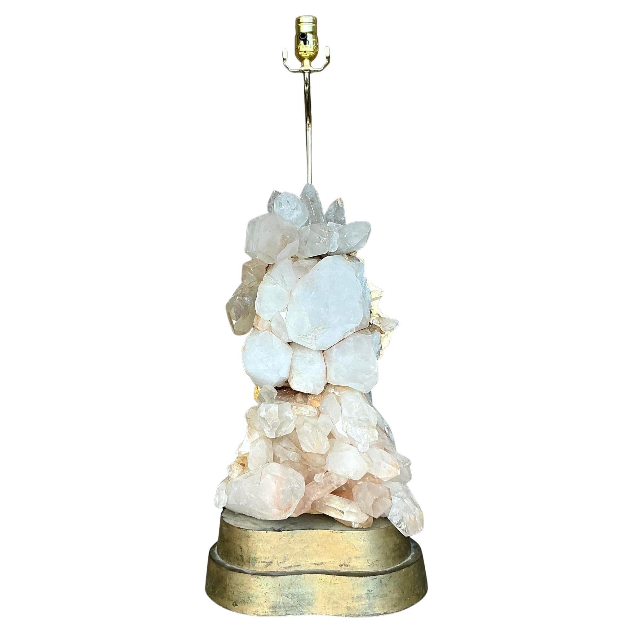 Vintage Boho Carole Stupell Crystals Lamp