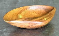 Vintage Boho Carved Clam Shell Bowl