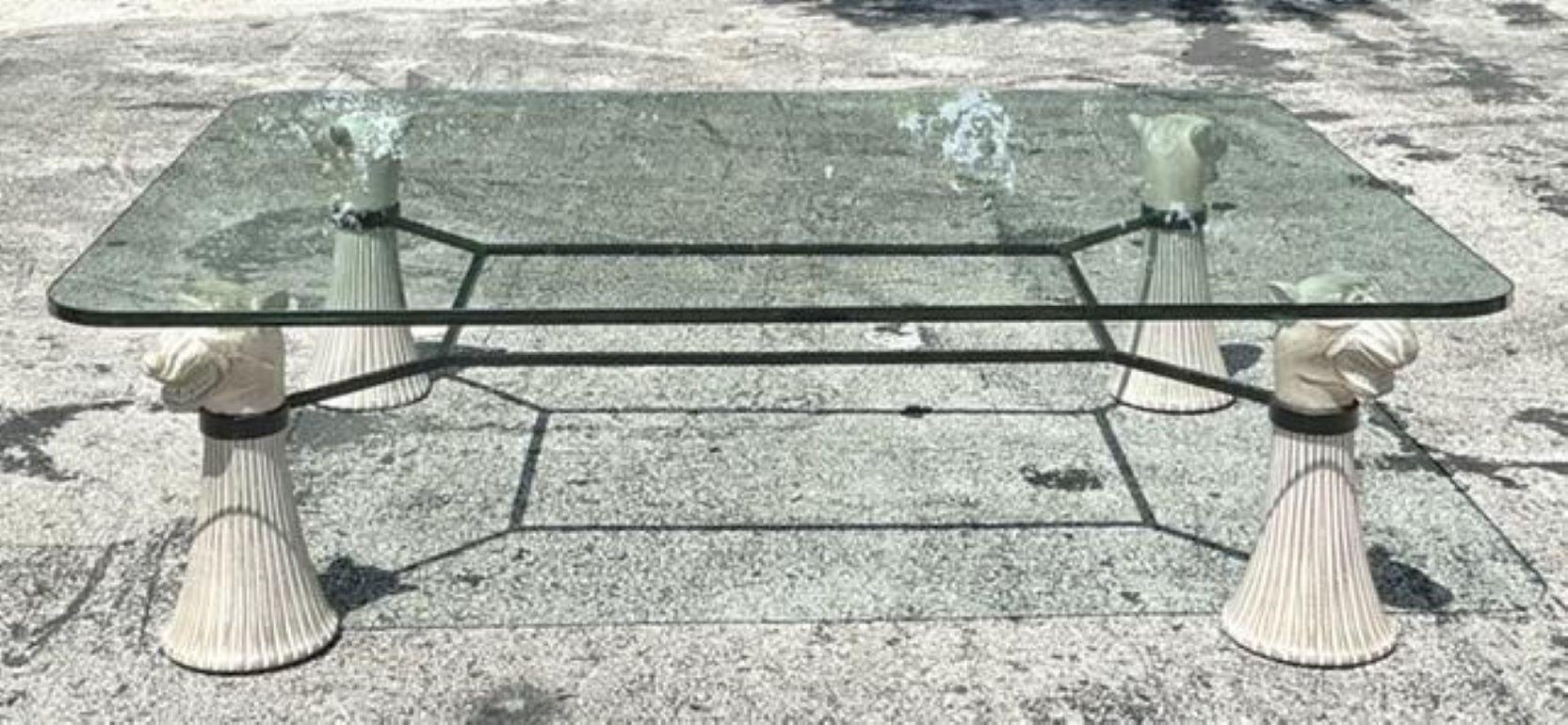 This Vintage Boho Coffee Table features an intricately carved tiger design, adding a unique and exotic touch to any living space. Crafted with attention to detail, it embodies a blend of rustic charm and artistic craftsmanship, perfect for those who