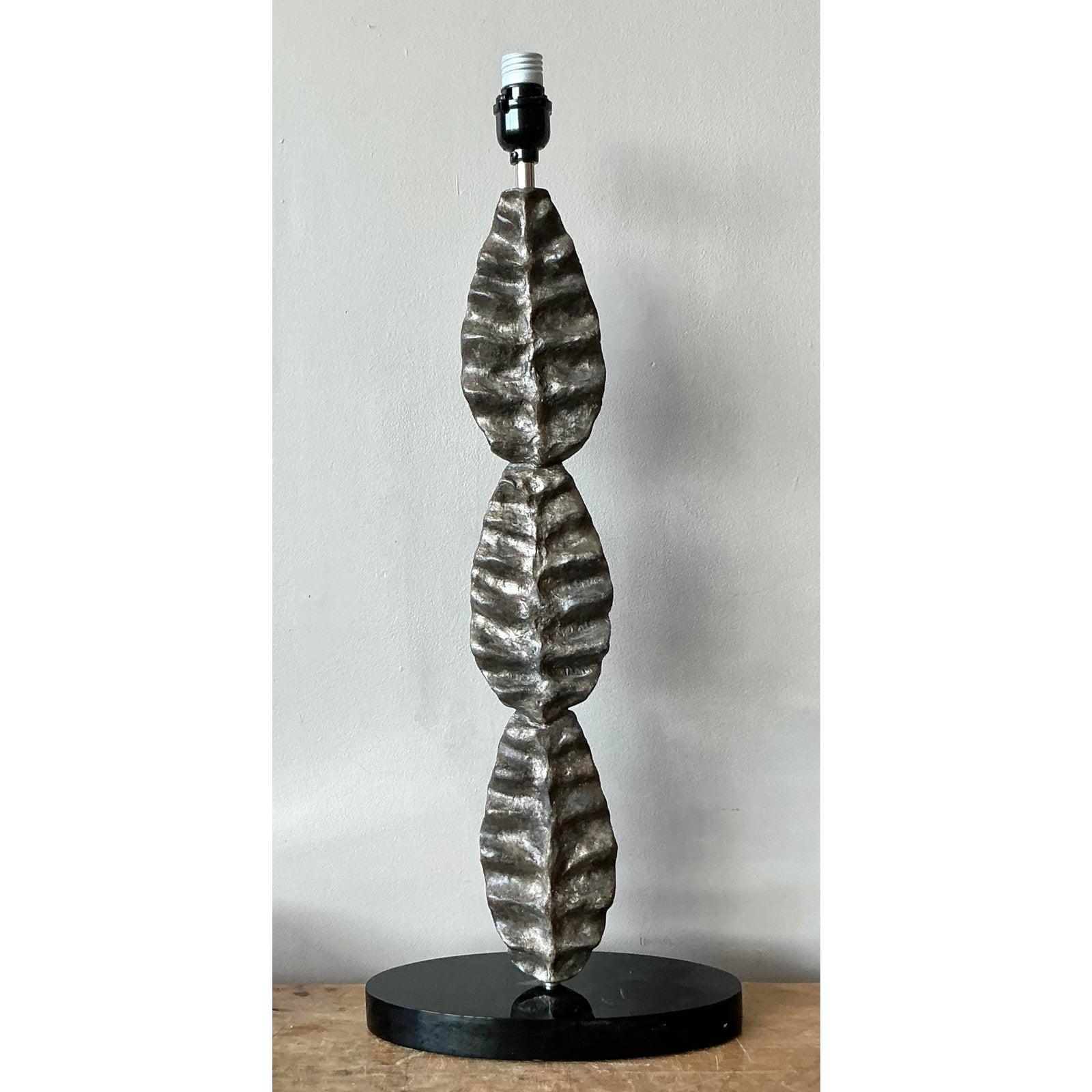 Lámpara Boho Vintage de Hojas Fundidas Estadounidense en venta