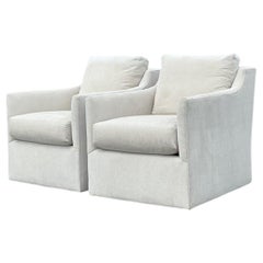 Paire de chaises pivotantes Allison vintage Boho Century