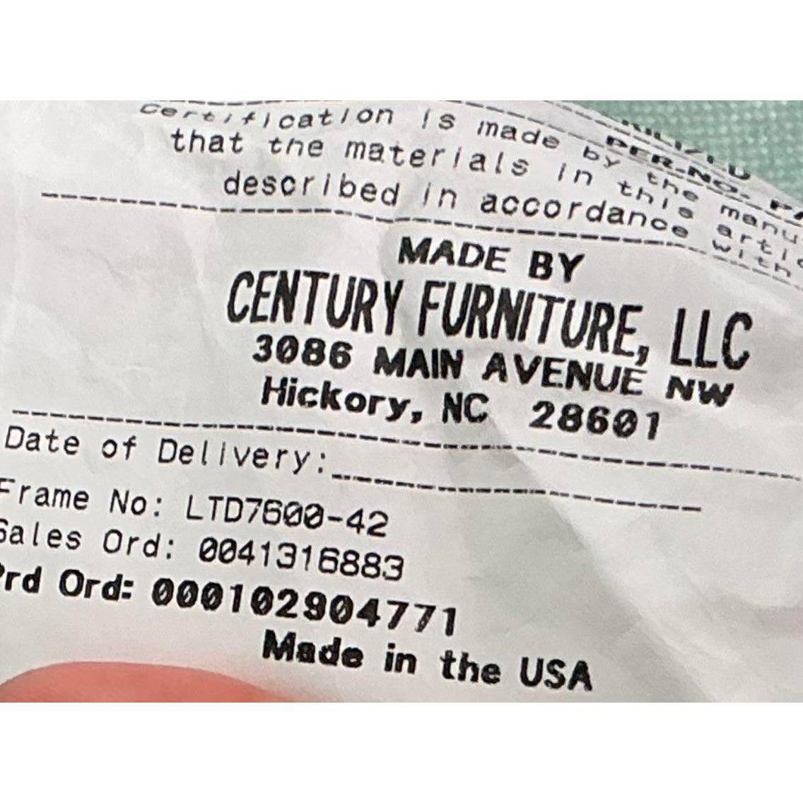Embrace luxurious comfort and effortless style with this exquisite vintage Century Furniture sectional sofa. Draped in a stunning mint green velvet, this L-shaped lounger exudes a chic bohemian elegance, perfect for elevating any contemporary or