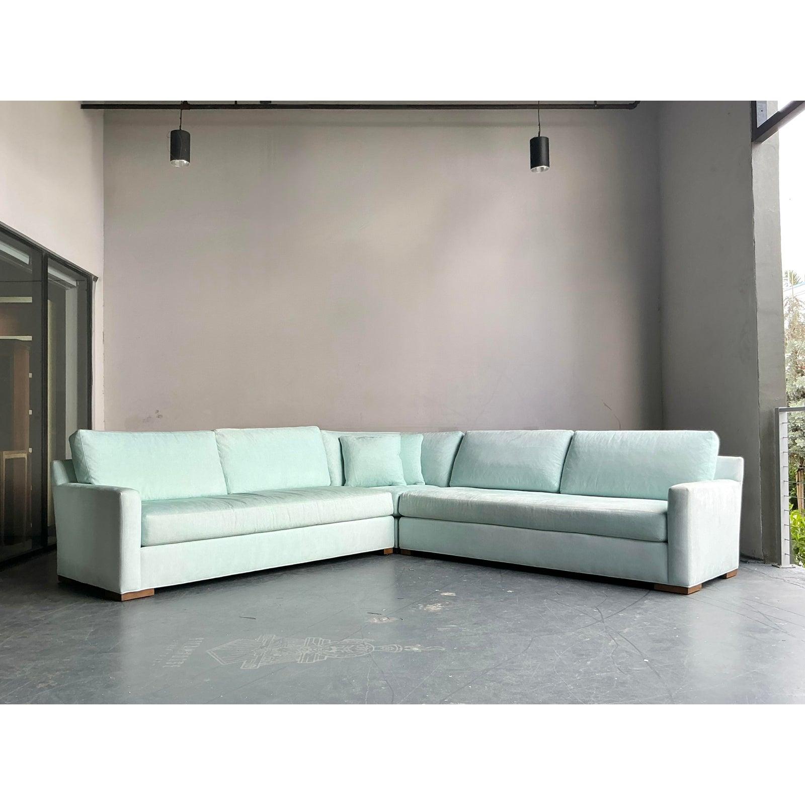Vintage Boho Century Furniture Sectional Sofa en venta 1