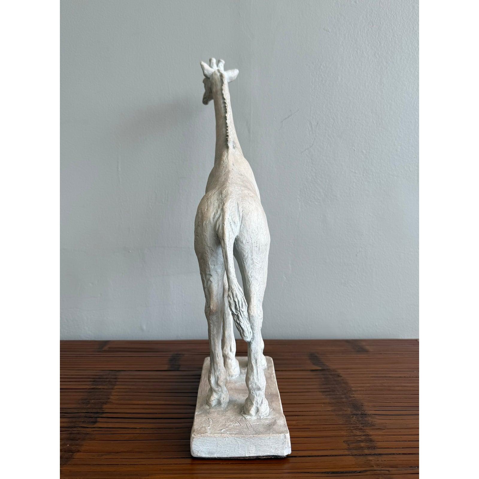 Americano Scultura di giraffa in ceramica Vintage By in vendita