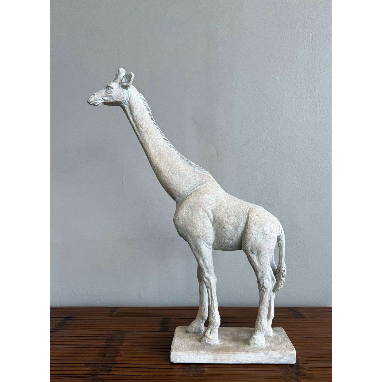 XX secolo Scultura di giraffa in ceramica Vintage By in vendita