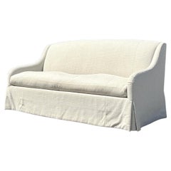 Vintage Boho Charles Stewart Nadelstreifen-Sofa