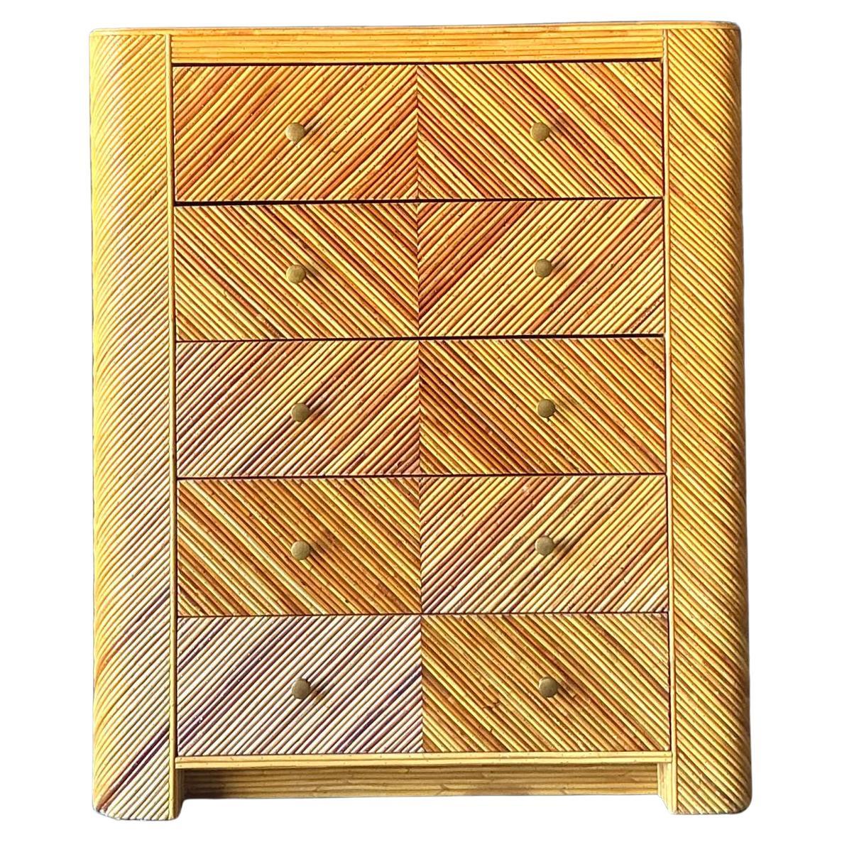 Cassettiera con matita Chevron Vintage By