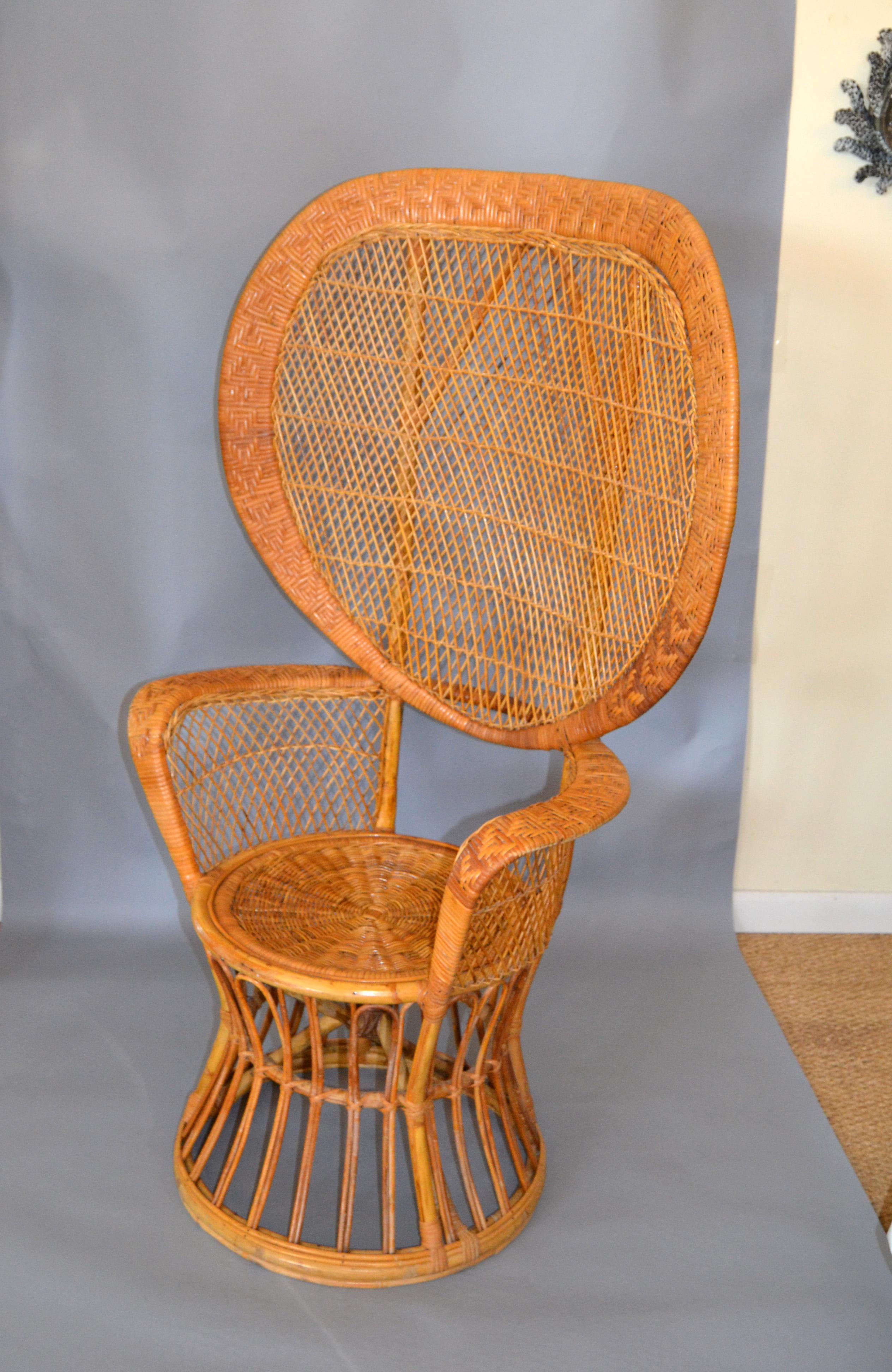 vintage boho chair