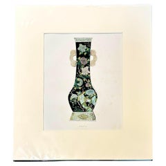 Vintage Boho Chinese Ceramic Print Vintage Boho Chinese Ceramic Print