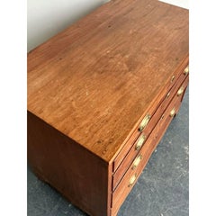 Vintage Boho Chippendale Chest of Drawers