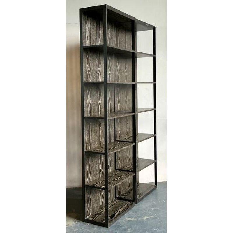 Etagere vintage in stile bohémien Christiane Liagre per HolLY HUNT - Una coppia In condizioni buone in vendita a West Palm Beach, FL